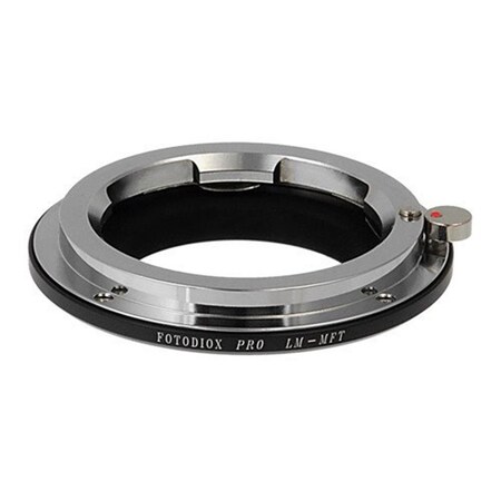 Fotodiox Pro Lens Mount Adapter - Leica M Rangefinder Lens To Micro Four Thirds Mount Mirrorless Camera Body LM-MFT-P